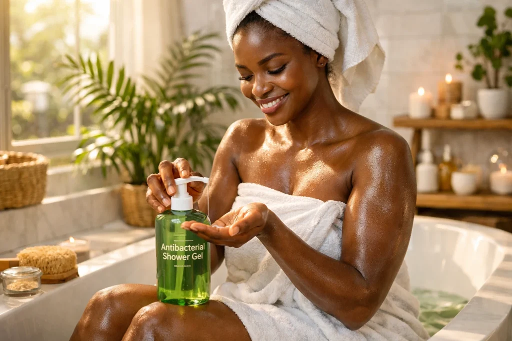 antibacterial shower gel for women