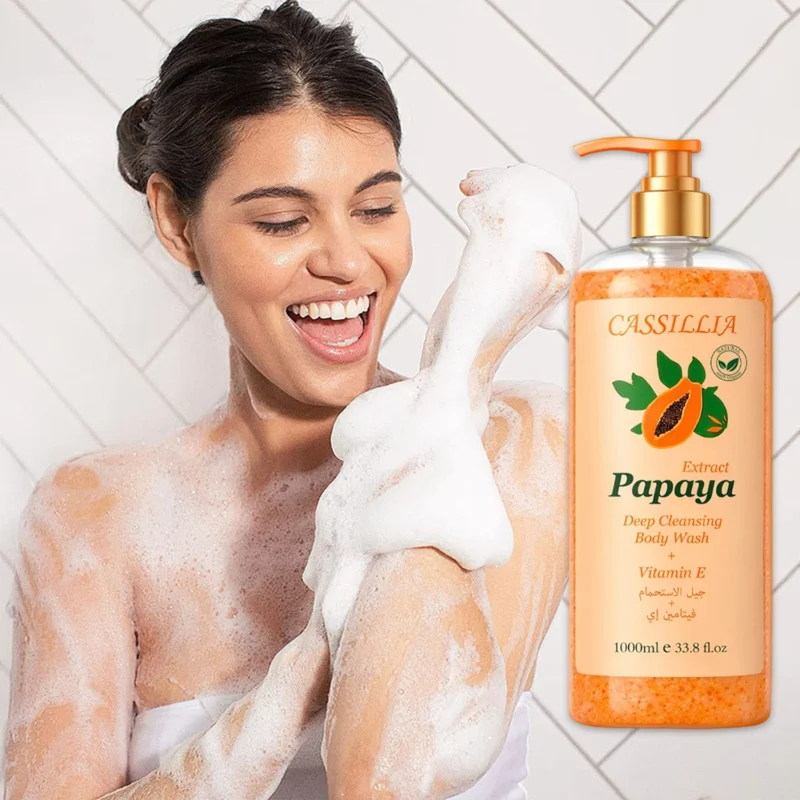 exfoliating body wash