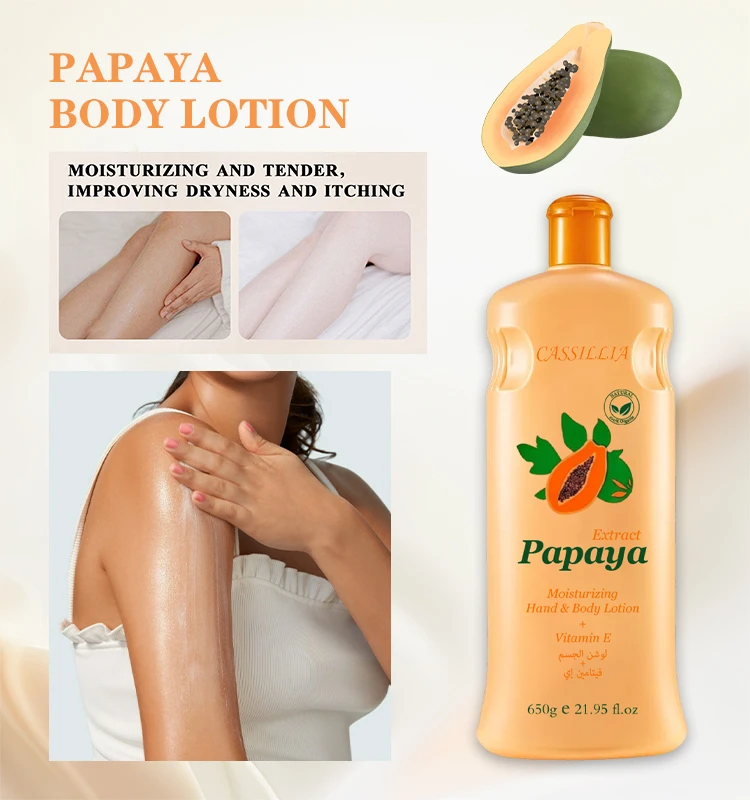 natural body lotion
