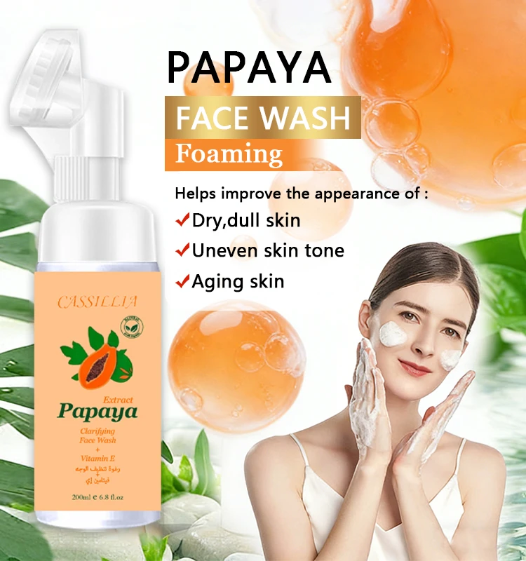 papaya vitamin c face wash​