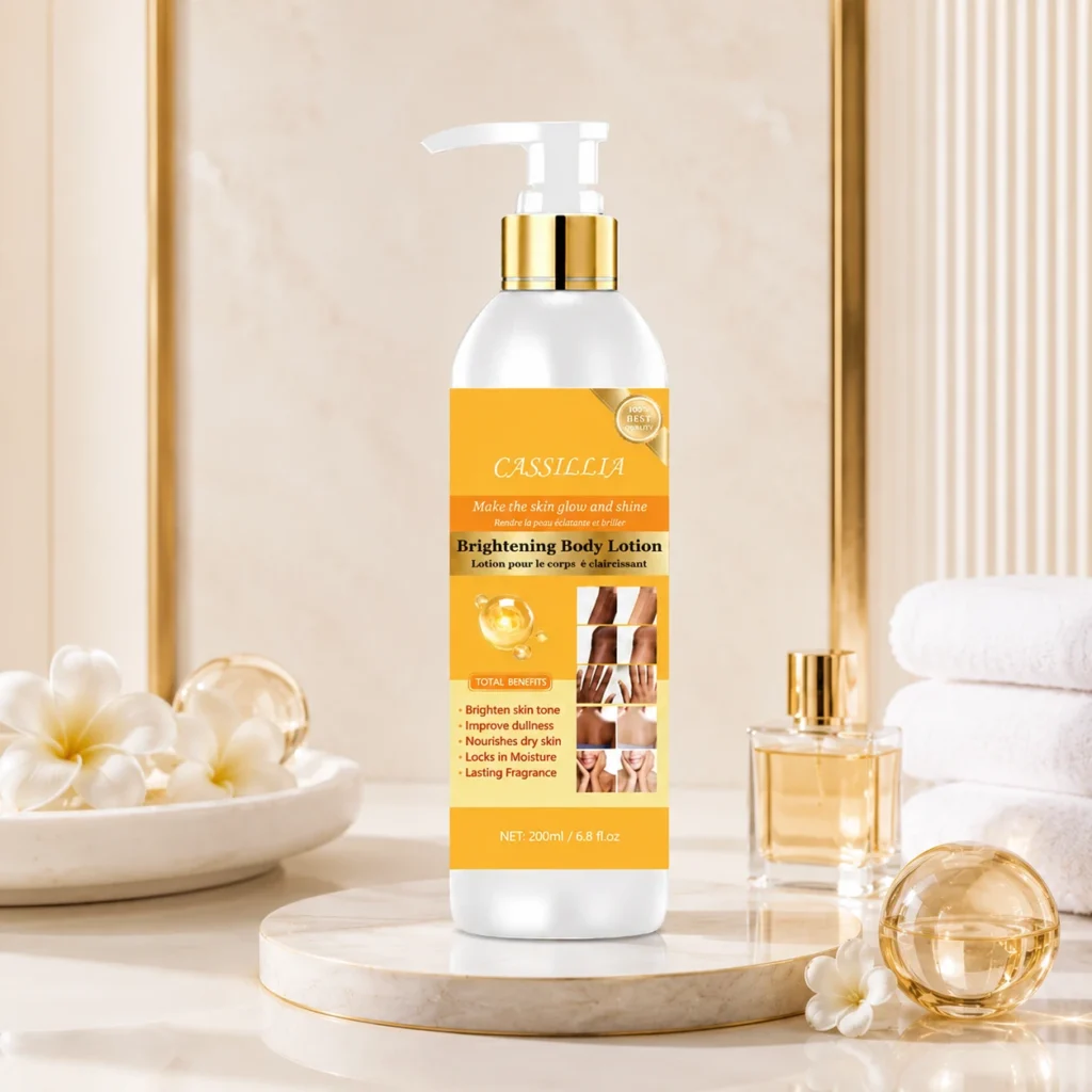 brightening body lotion