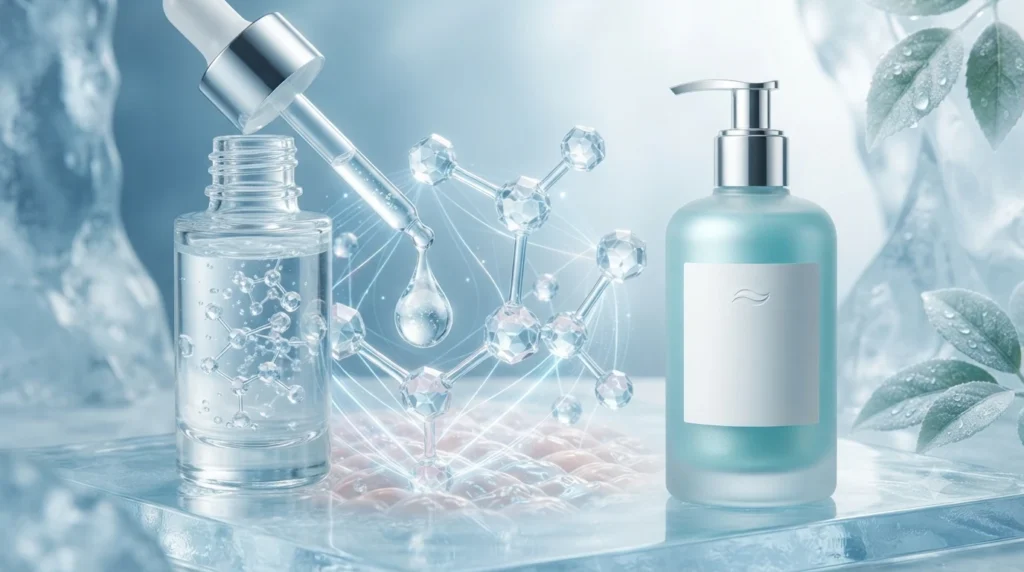 hyaluronic acid body wash for dry skin