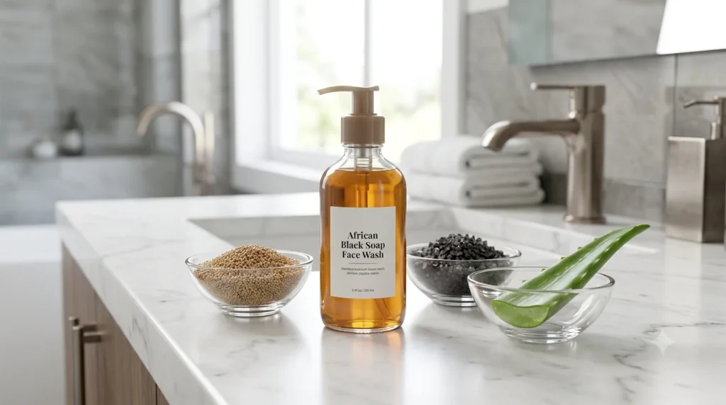 African Black Soap Body & Face Wash