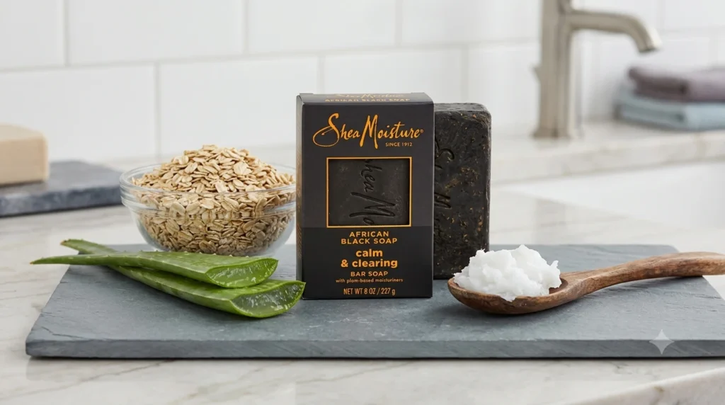 Shea Moisture African Black Soap Bar