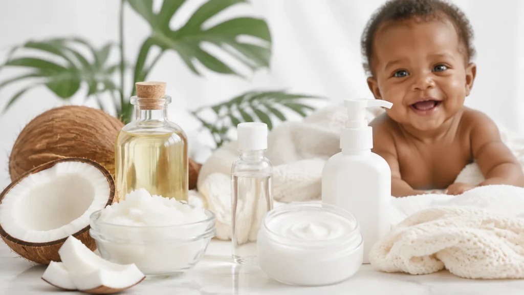 coconut oil baby skin care